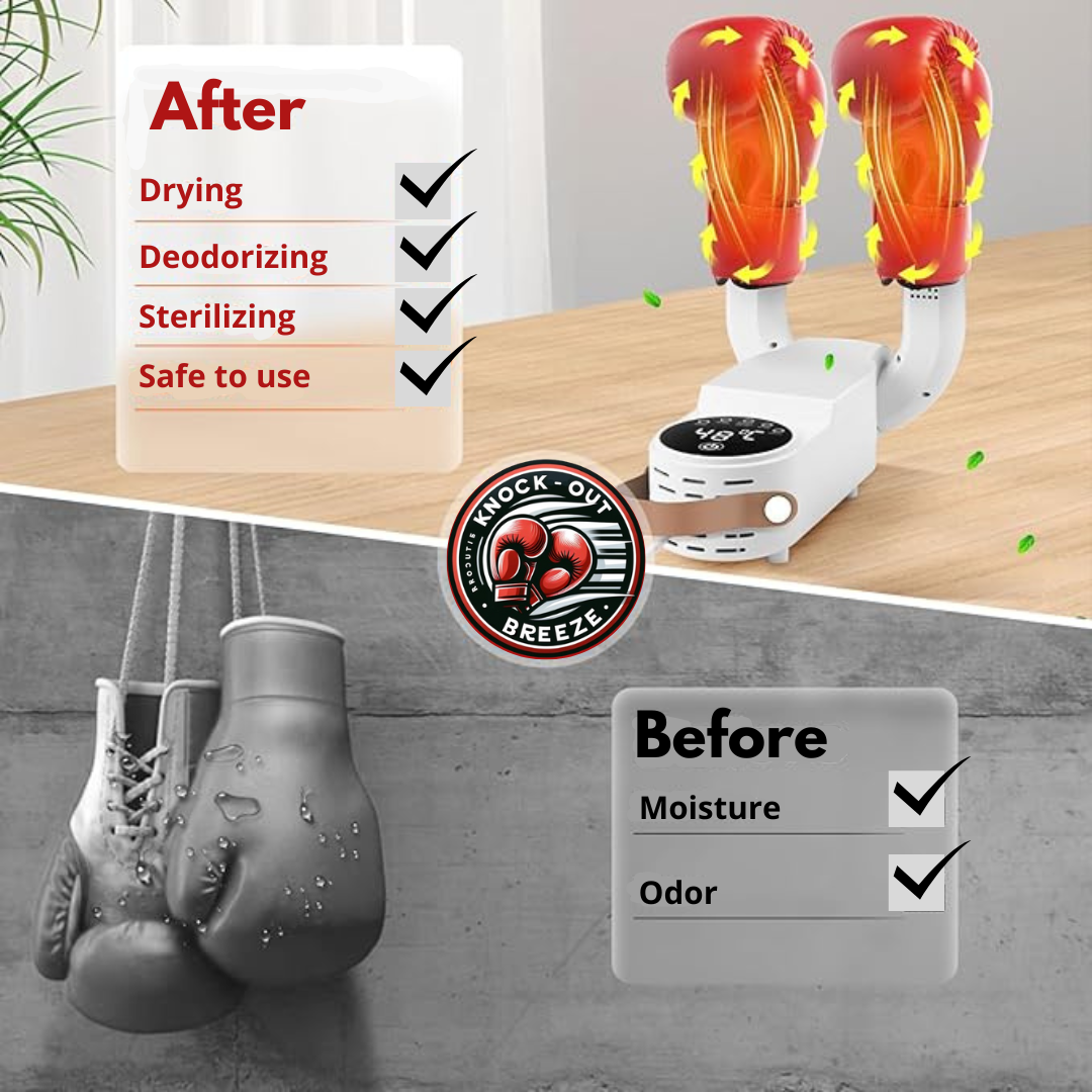 Knockout Breeze Boxing Gloves Dryer +Bonuses